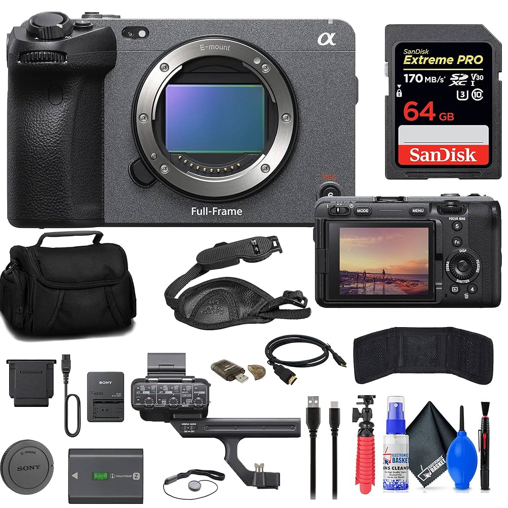 美品SONY FX3(付属品完備) sdカード160GB付き Sony FX3 Full-Frame Cinema Line Camera with 160GB Cfexpress